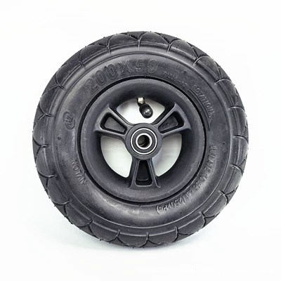Elektrikli avtomobil şinləri Wheel Assembly 200X50 Inner and