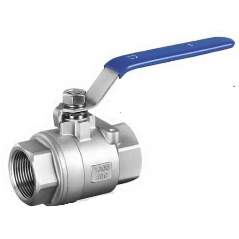 304 stainless steel ball valve two-piece threaded internal thread water switch valve 4 minutes 6 minutes 1 inch dn25 wholesale