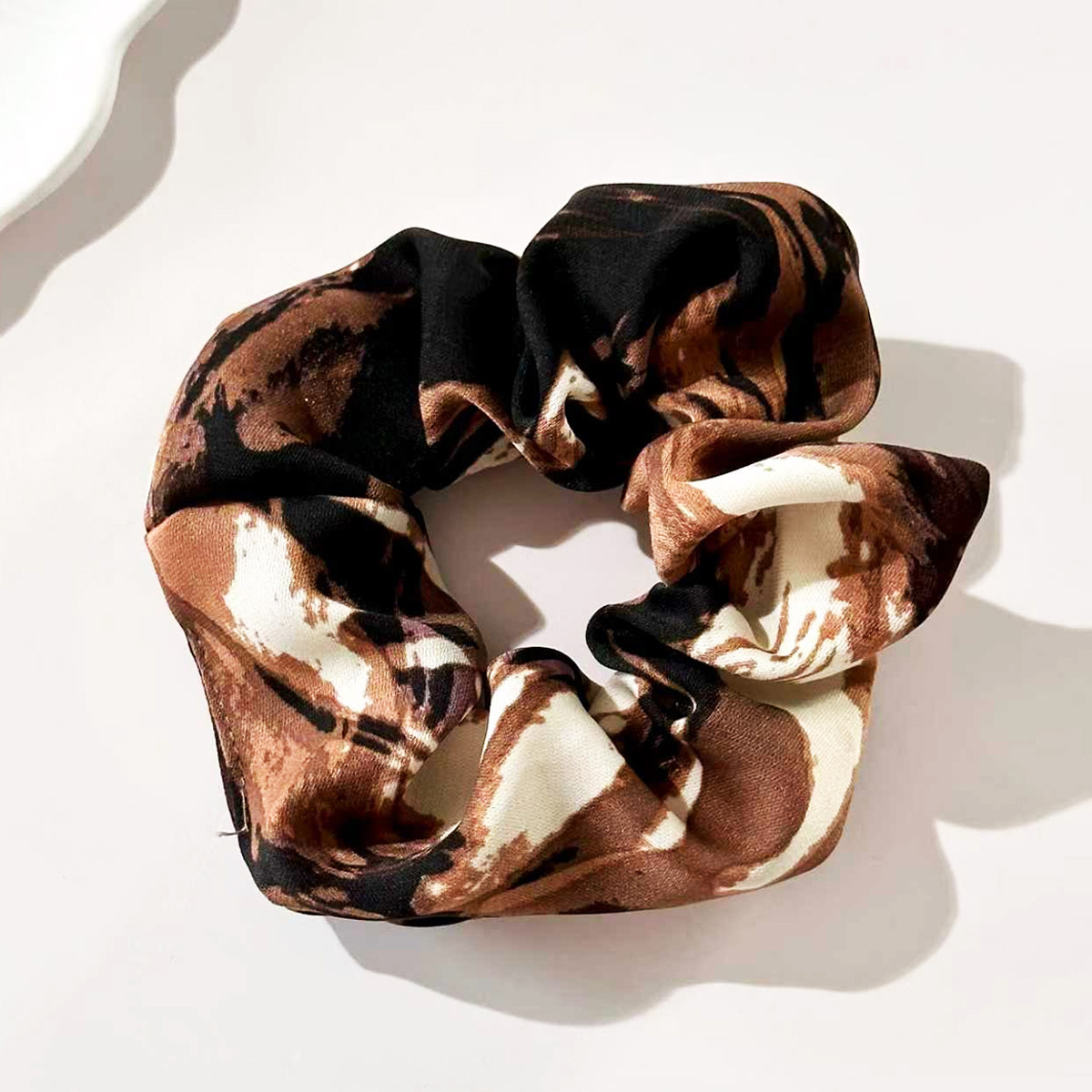 11g Weight Hair Tie Hair Accessories Type 1 Piece Quantity Cloth Material Snakeskin Pattern Women's Gender Retro Style Vintage Snakeskin Large Elastic Hairband Women's Fabric Hair Accessories Hairband Hair Rope 14