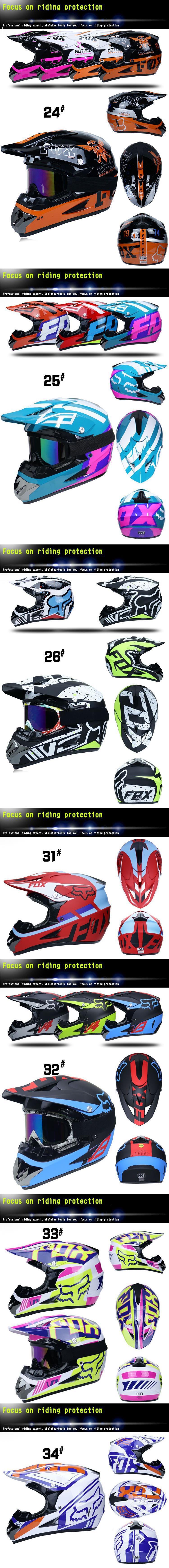 Off-road Motorcycle Helmet Electric Car Rally Kart Downhill Full Helmet