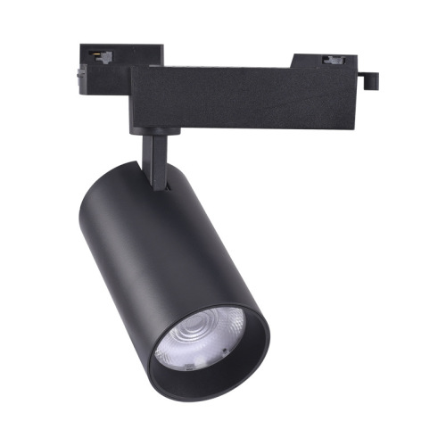 Factory LED track lights COB for clothing stores 4500K spotlights 30W three-wire track lights 3500K for furniture and tile stores