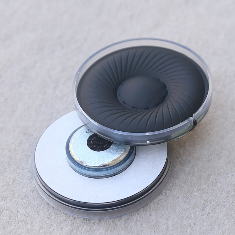 新しい50mmユニットヘッドセットユニット吊り下げリードhifi発熱級スピーカー黒布フィルム|undefined