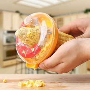 便利创意玉米粒分离器/剥玉米器 圆形玉米刨 剥玉TV产品一件代发