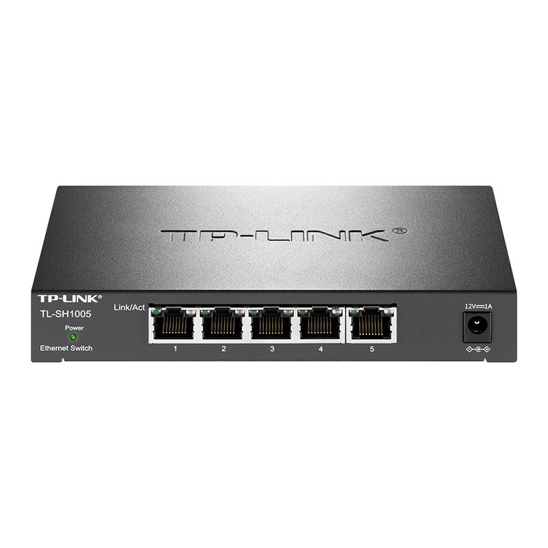 TP-LINK普联 全2500兆5口2.5Gbps以太网交换机 5口SH1005