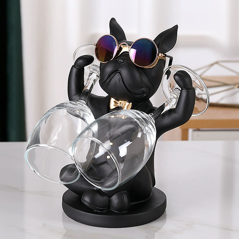 Украшения для винного шкафа Подстаканник для красного вина Украшения Метод собачьей драки Гостиная Домашняя столовая Боковой шкаф Украшение для ТВ-шкафа Свет Роскошный высококачественный