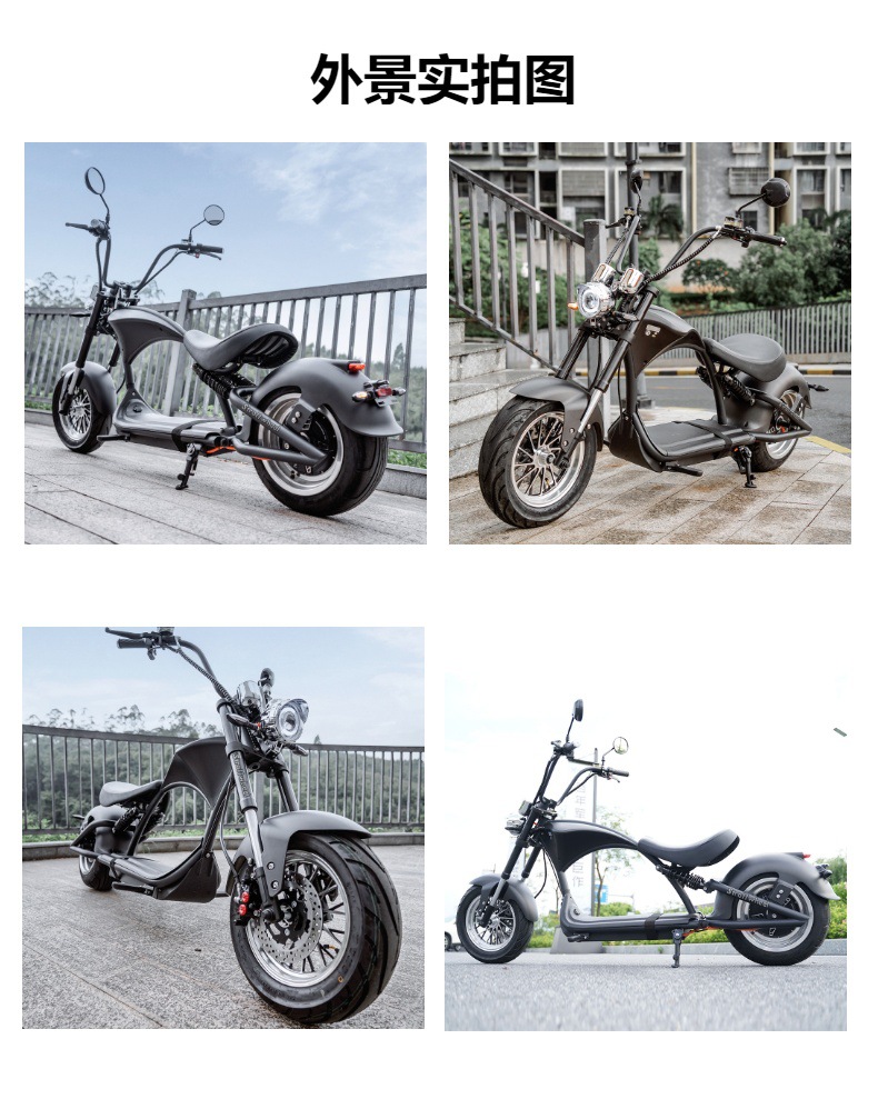 Factory Direct Shipping M1P Harley Electric Motorcycle for City Riding 2000W 20Ah Balance Scooter Custom Processing