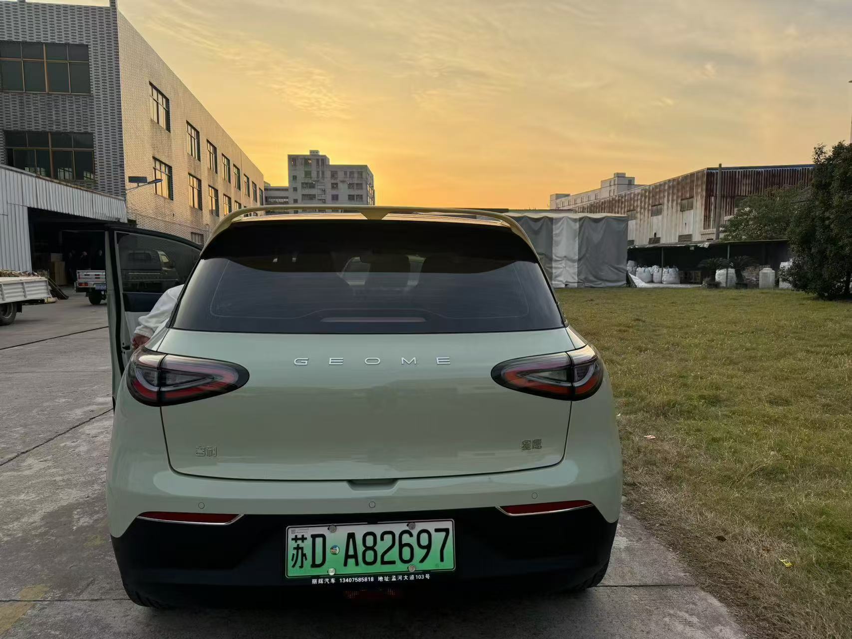 Dedicated to Geely Star Hope rear spoiler tail