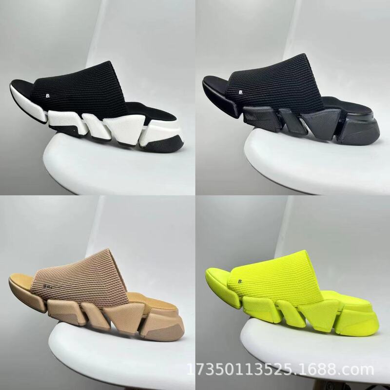 Paris Speed 2.0 Original Knitted Cotton Socks, Sandals and Slippers, Dad Shoes, Trendyy Versatile Jogging Shoes, Export