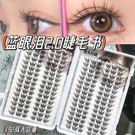 新款蓝眼泪2.0睫毛书大容量浓郁毛量搭配蓬松层次感明艳妩媚眼妆