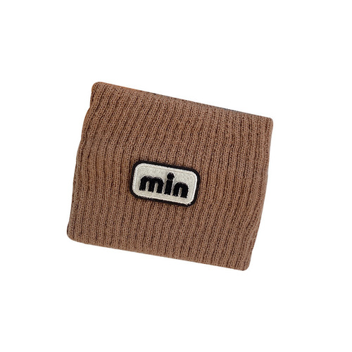 Wool knitted hairband  new autumn and winter forehead protection and forehead wiping sports hood women's warm confinement wide-brimmed headscarf