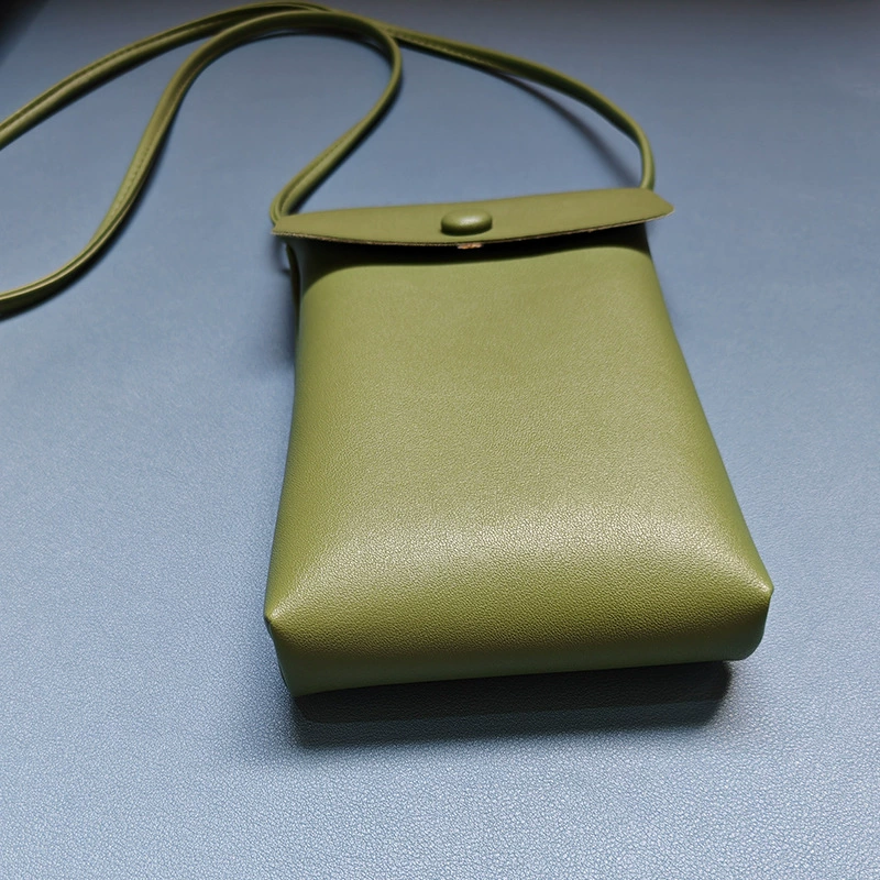 Fresh shoulder bag, one-shoulder bag, Korean style, western style, genuine leather
