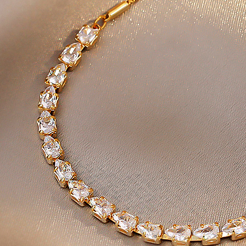 Fashion Geometric Artificial Gemstones Alloy Wholesale Chain & Link Bracelets display picture 11