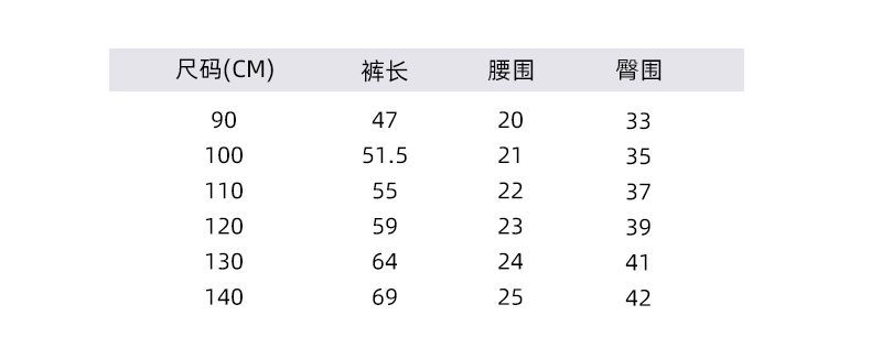 热销新款童装男童女童防蚊裤天丝弹力仿牛仔休闲长裤宽松宝宝夏装详情2