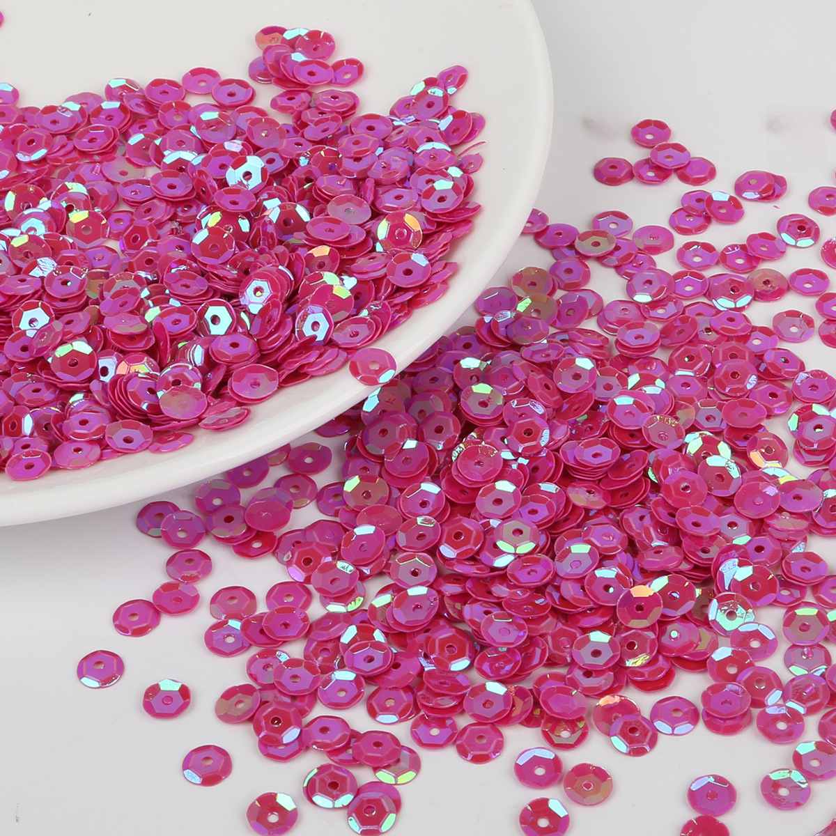 Cross -border hot -selling color silver primer plating color sequins