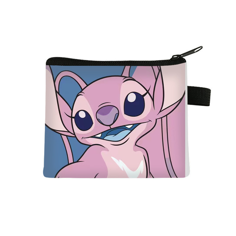 Nuevo patrón de bolso de cambio para niños bolso de tarjetas portátiles bolso de monedas bolso de almacenamiento de llaves de poliéster bolso de mano se puede distribuir