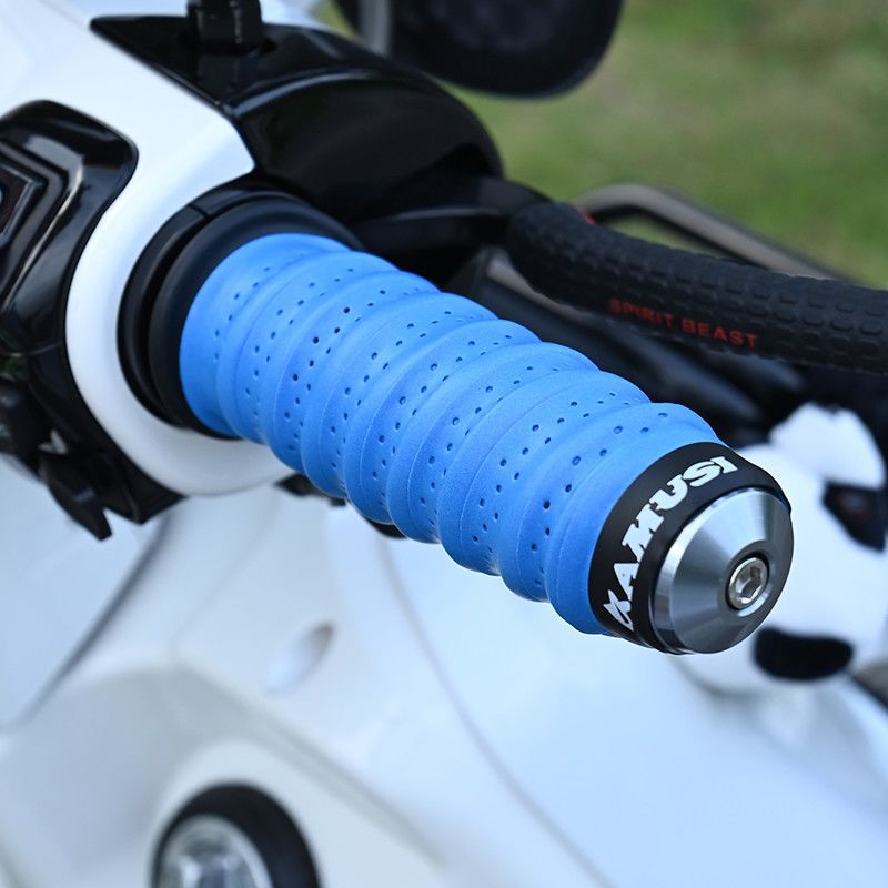 Durable, sweat-absorbent, waterproof handlebar wrap tape for electric bikes, specially designed for motorcycles, sweat-proof handlebar grips, wholesale