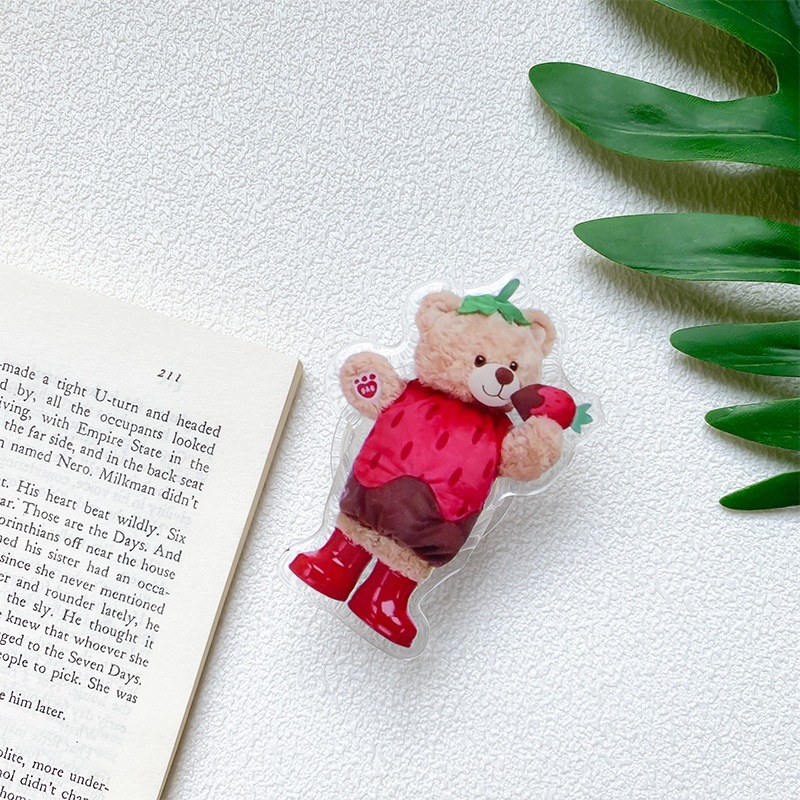 Untitled-1_0005_Transparent Stand Palm Bear Series-Strawberry Bear