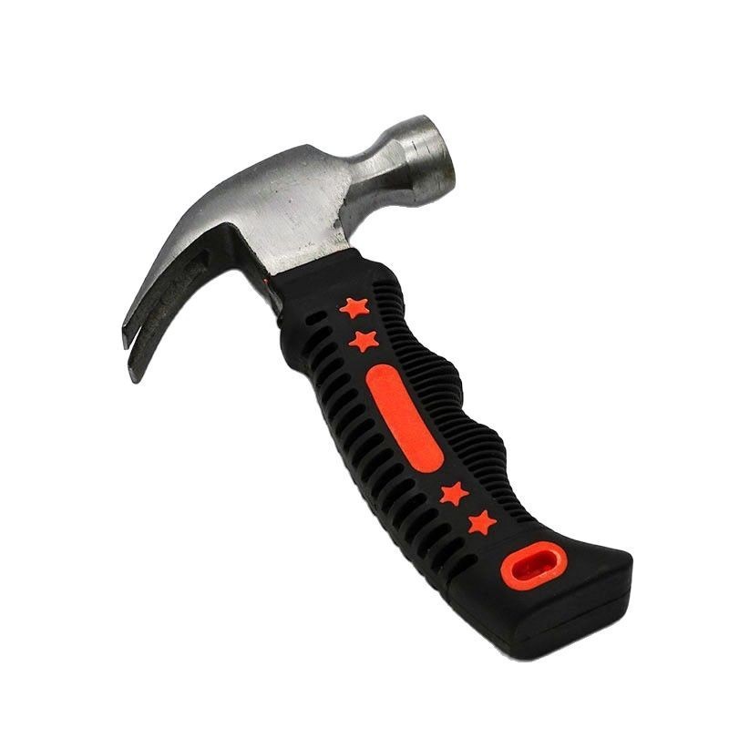 厂家直销迷你包塑羊角锤 车载安全羊角锤 多功能羊角锤