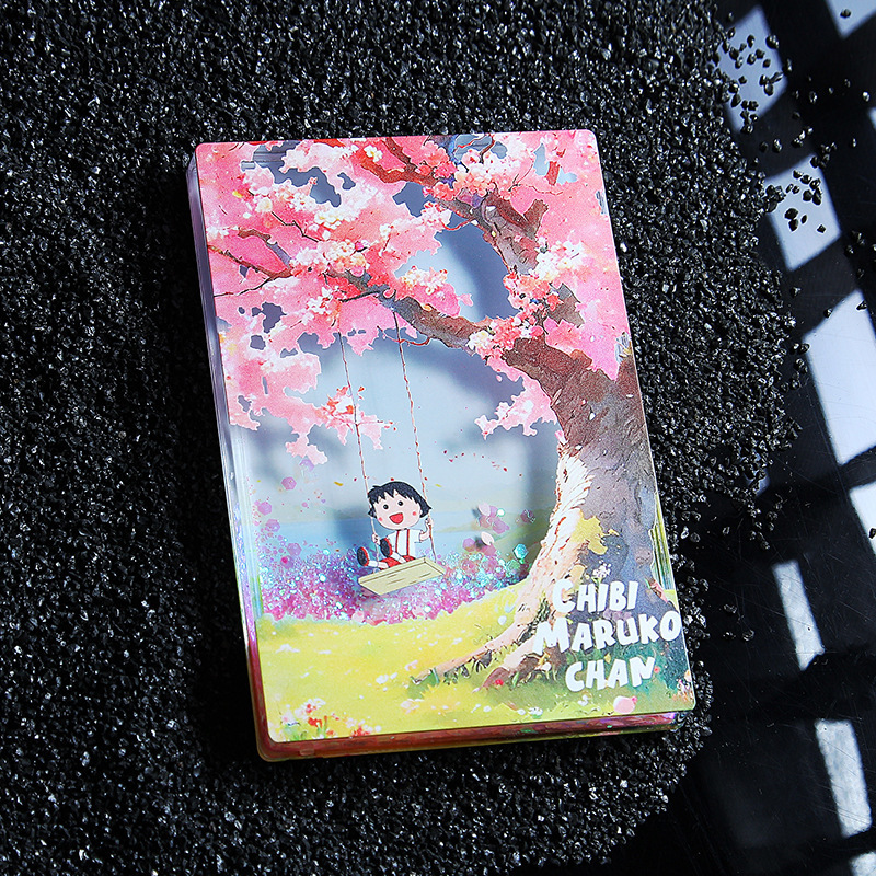 新款小丸子多啦A梦流沙冰箱贴卡通动漫个性创意高颜值磁性装饰贴|undefined