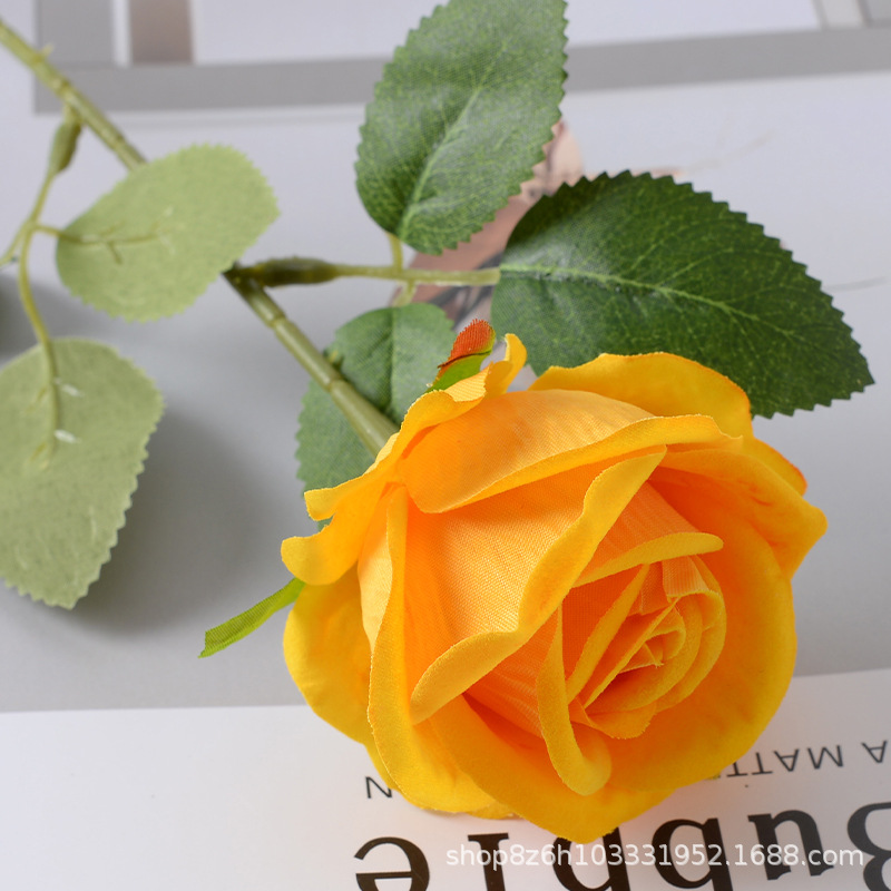 Flores artificiales de terciopelo tipo rosa, decoración para boda, pared floral, regalo del Día de San Valentín