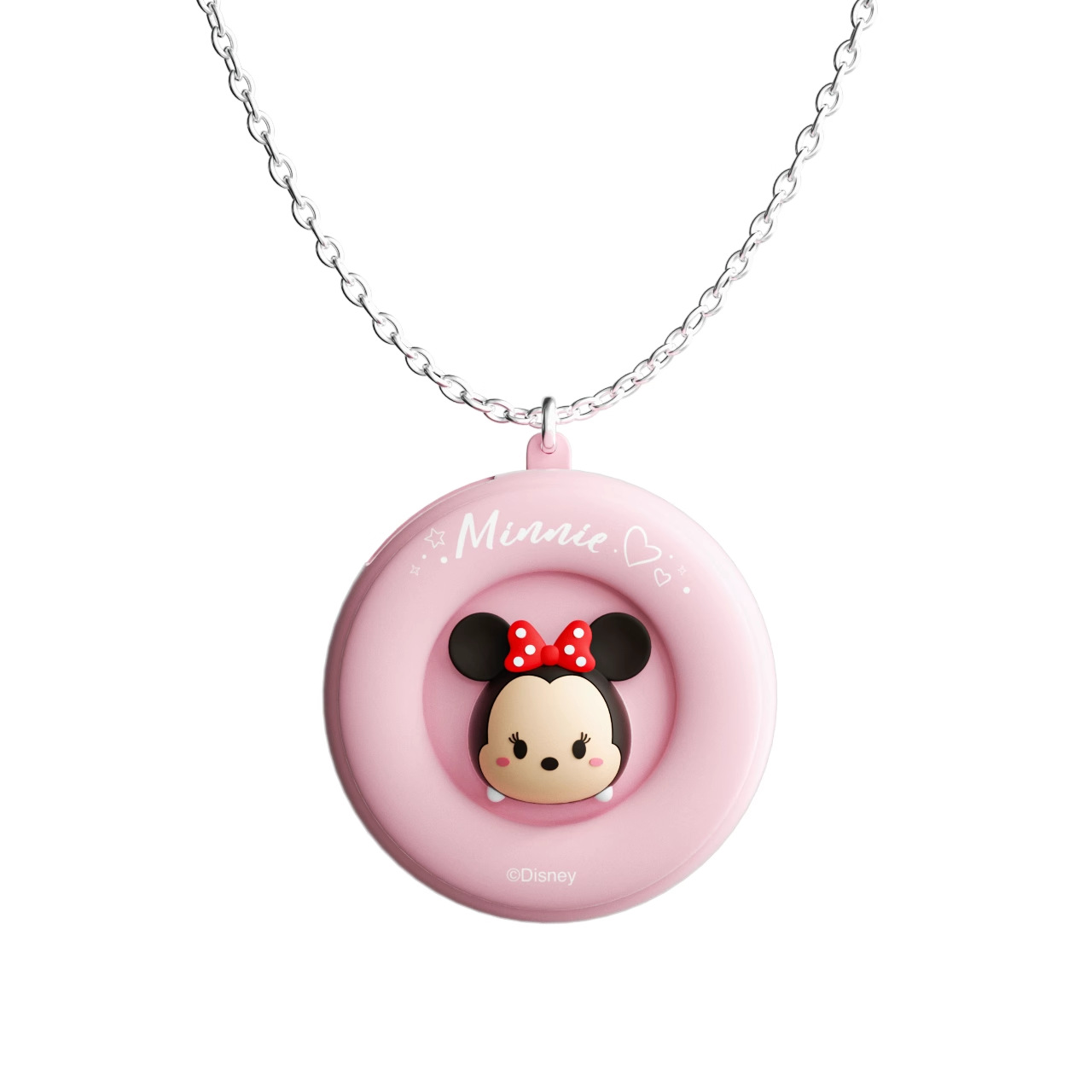 【pink minnie】◆Super long battery life◆Silent and strong wind