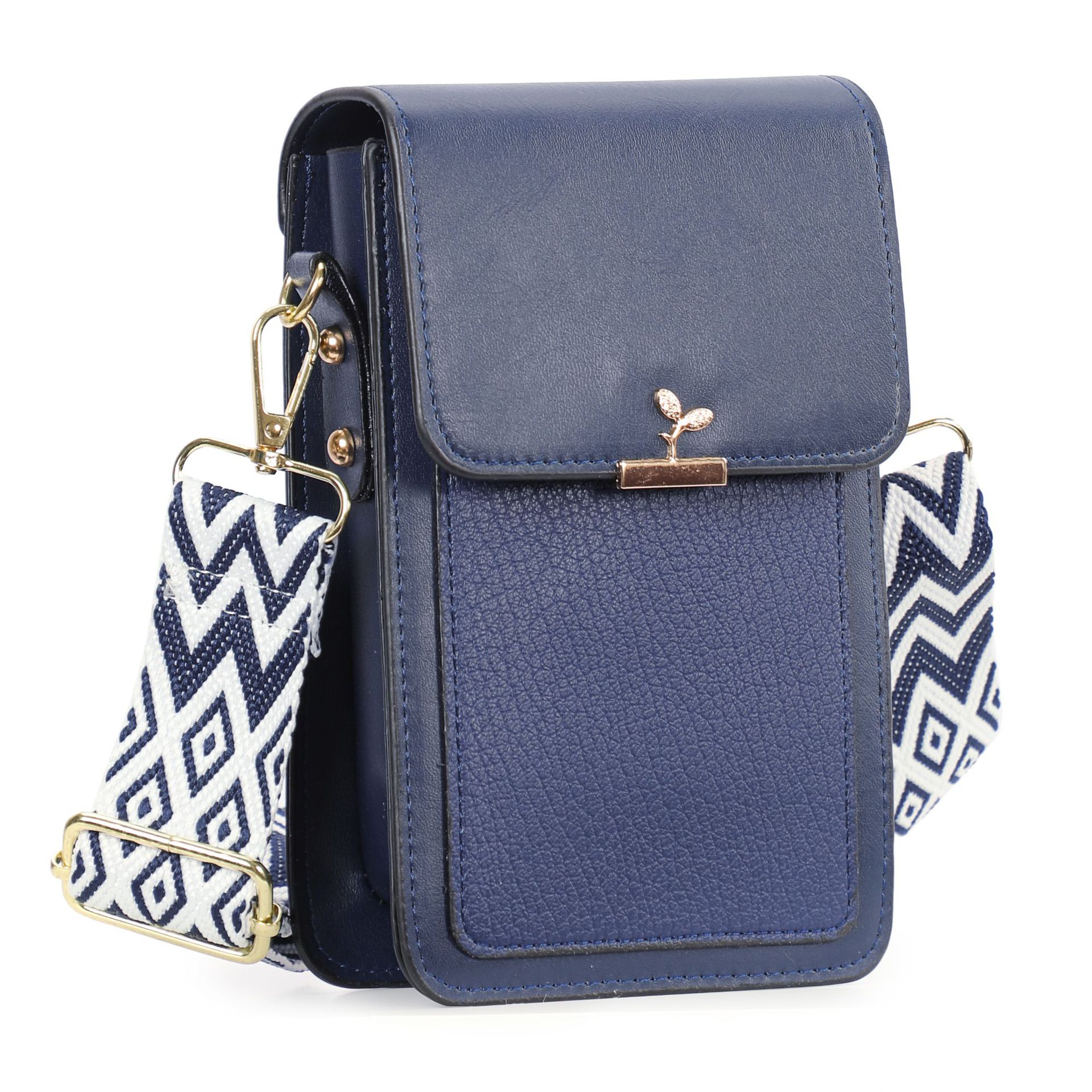 Lonny Comercio exterior transfronterizo nuevo pequeño bolso cuadrado Lindo bolso del teléfono móvil Mini bolso del mensajero del hombro de las mujeres moda teléfono móvil