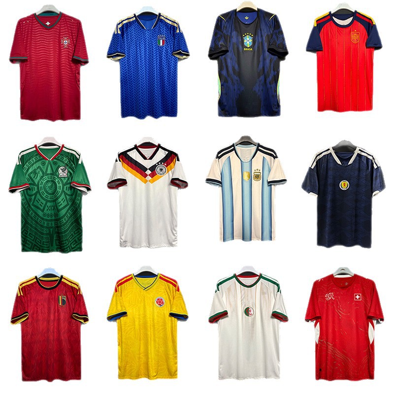 Camiseta de la Copa del Mundo 2026 Brasil Francia Holanda Argentina Alemania Inglaterra Portugal España Camiseta de fútbol