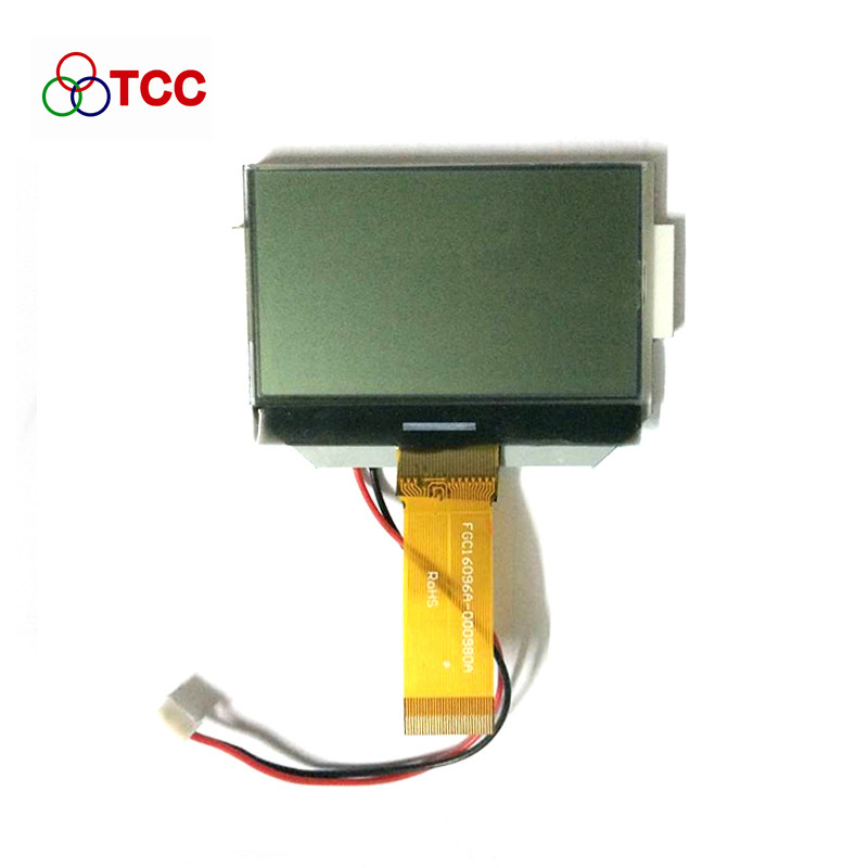 16096点阵屏3寸 LCD液晶屏 COG负显FSTN带背光显示模块并口30pin