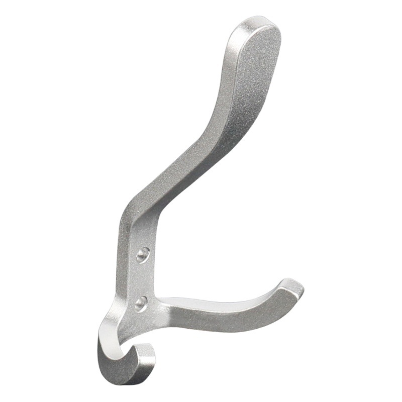 Baño cuarto de baño Pared de metal perforado puerta gancho al por mayor espacio de aluminio clave ropa sombrero abrigo gancho