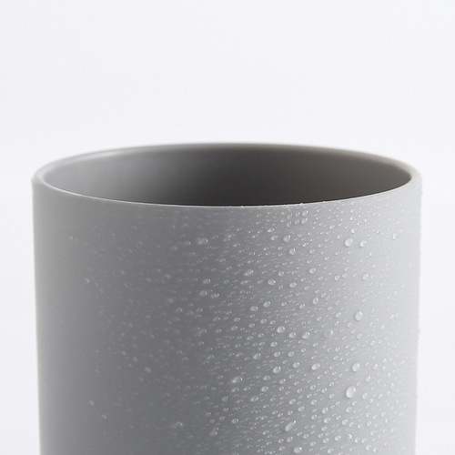 Mouthwash cup, bathroom toothbrush cup, simple plain color couple tooth cup, wholesale Japanese style light luxury personalized plastic wash cup