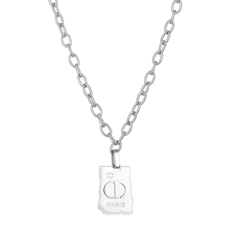 Oferta especial experiencia europea y americana joyería de acero titanio vacío galvanoplastia no decoloración no alérgica joyería pendientes collar fábrica al por mayor