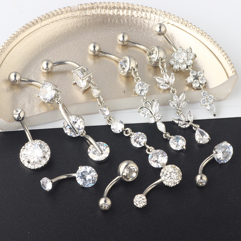Labret piercing jewelry detail image