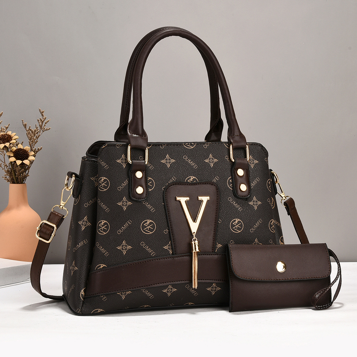 Bolso de hombro de mamá, bolso de mano de otoño y invierno, temperamento nuevo bolso grande, bolso de moda coreano, bolso de mujer, bolso de mujer