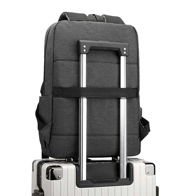 跨境新款商务电脑会议包学生书包多功能防泼水笔记本背包双肩包