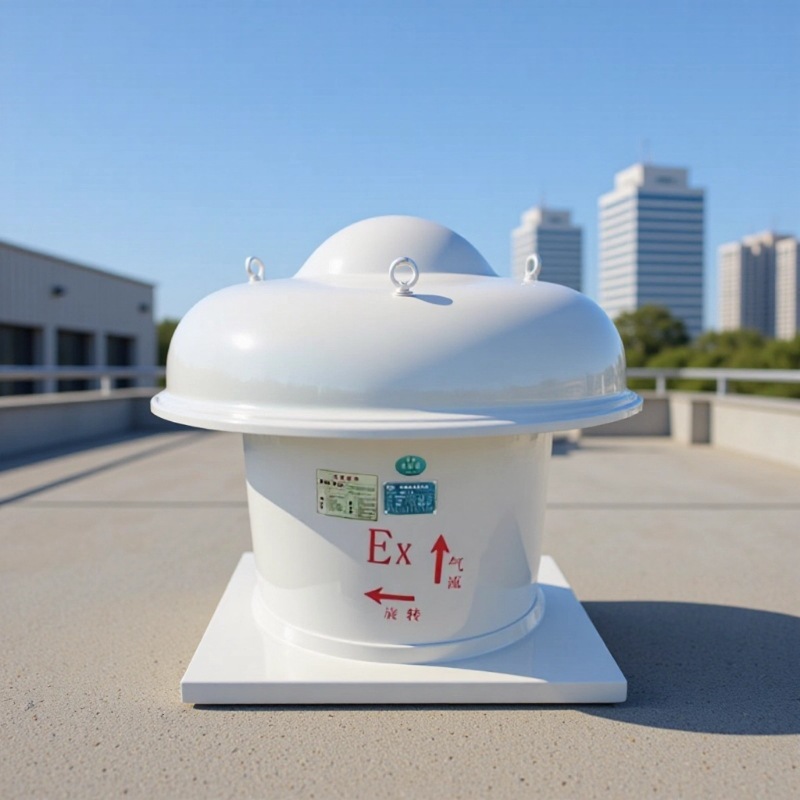 厂家现货直供通风换气屋顶风机排风机轴流式玻璃钢中压轴流风机