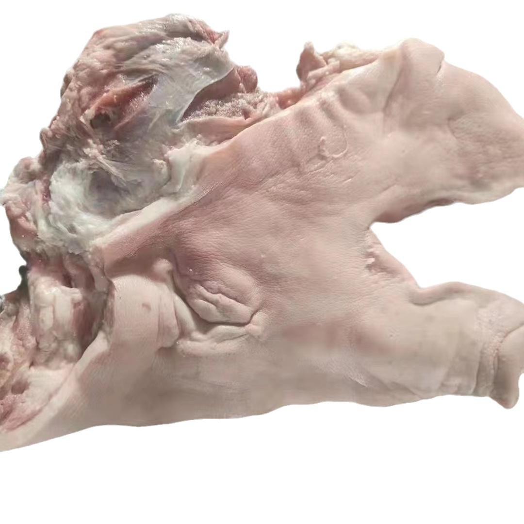 新鲜冷冻猪头肉 去骨生猪头 猪脸肉 无耳无骨猪头20斤 商用包邮