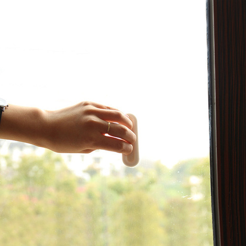 Door handle push-pull door and window handle no punching simple kitchen door handle cabinet door drawer glass adhesive auxiliary