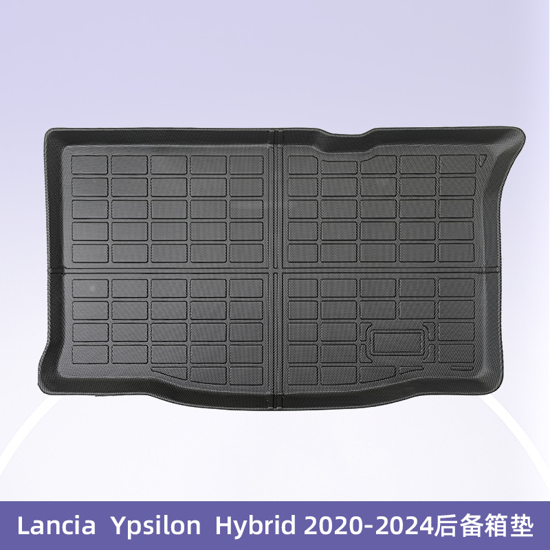 Europa para Lancia Ypsilon2020 - 2024 híbrido 3D todo el tiempo TPE cojín de pie de automóvil