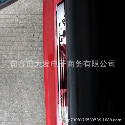 Dekorativ pedal başlıqları External ultra-thin door sill