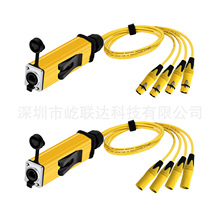 XLR MaleFemale Connector Cable Audio Adapter Signal Extender