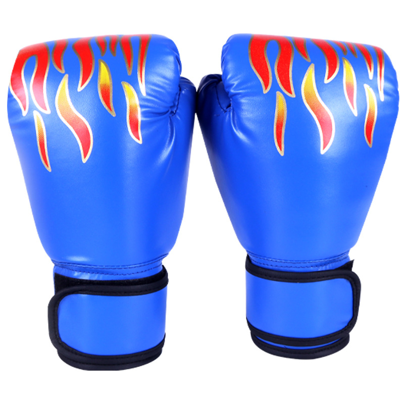 Guantes de boxeo de PU, para adultos y niños, equipo de protección para taekwondo, Sanda y lucha