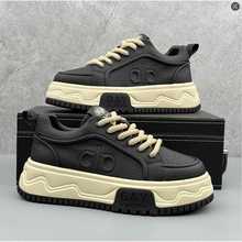 2025潮牌时尚新款男鞋舒适厚底潮流运动休闲鞋百搭超火爆款鞋子男