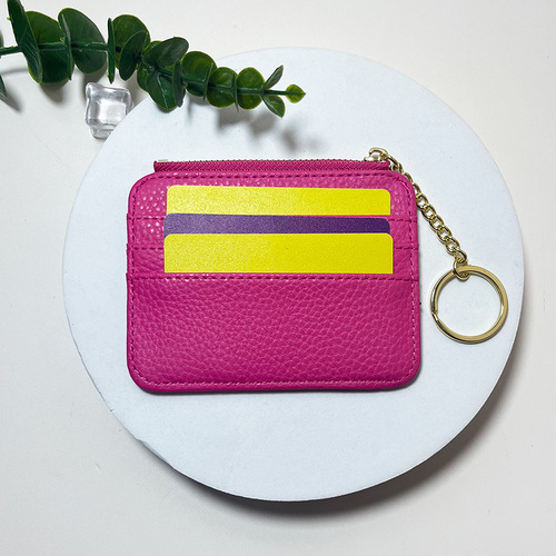 Thin ultra-light card holder large capacity card slots small card case multi-card slot for women exquisite delicate leather PU card case wholesale
