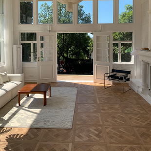 All-Birch Parquet Solid Wood Composite Flooring, Multi-Layer, Personalized Enf Grade, Environmentally Friendly, French Style, Minimalist Style, Suitable for Infants and Mothers