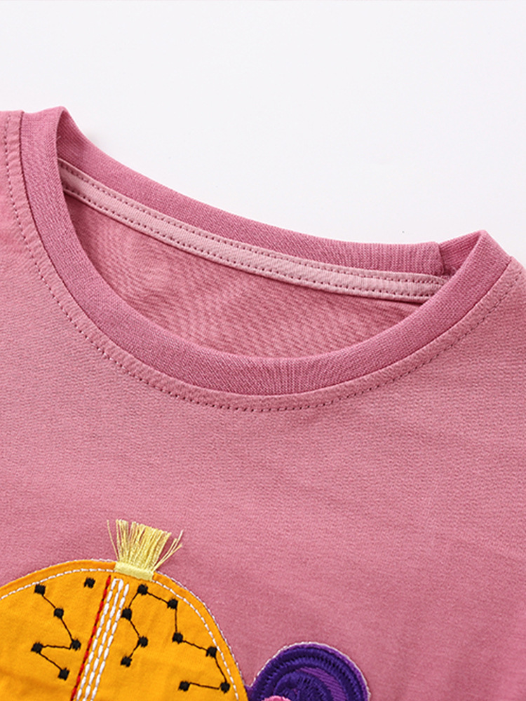 Malwee niñas de otoño y invierno nuevo conjunto de ropa infantil europea y americana de cuello redondo ropa casera para niños