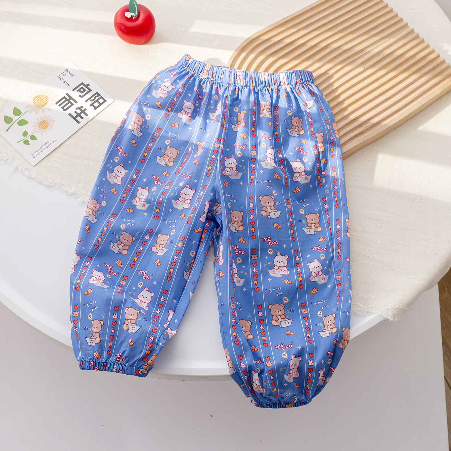 Girls Cute All-match Anti-mosquito Pants Summer New Children's Bloomers Korean Style Western Style Air Conditioning Pants Summer Trendy Trousers