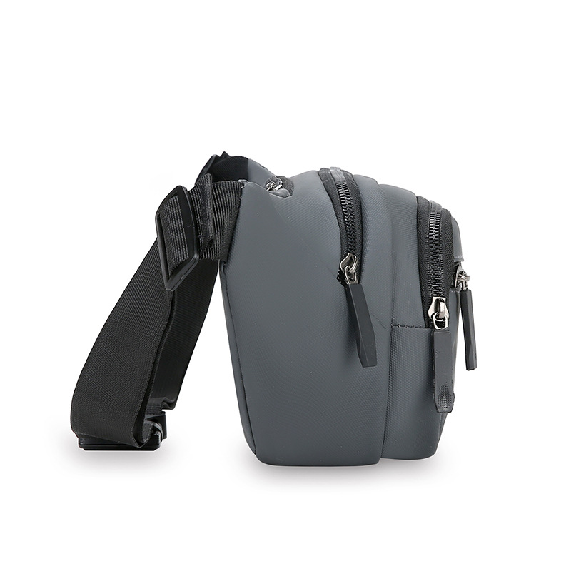 Multifuncional al aire libre nuevo estilo casual para hombre bolso de bolsillo de viaje al aire libre bolso de pecho simple y moderno bolso diagonal de un solo hombro