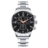 Mechanical quartz watches, steel belt, men's watch, wholesale