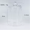 U-shaped cup – transparent cover