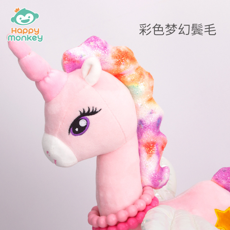 Fuchsia appeases plush toy for baby for bed, 0-3 years